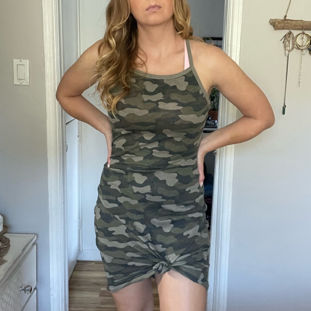 Cute Camo Tie-Up Dress!!